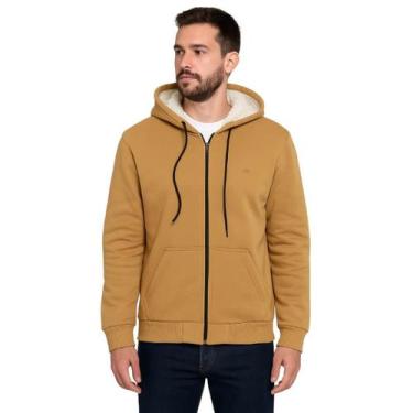 Imagem de Jaqueta Masculina Dixie 14.20.0288 Com Capuz Caramelo, Caramelo, GG