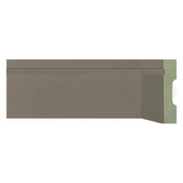 Imagem de Kit Rodapé de MDF 30 Barras Frisadas de 10CMX2,40m Rende 72 Metros Cin