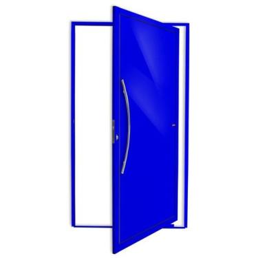 Imagem de Porta Pivotante Lambril Savana com Puxador Super 210cm x 100cm Brimak 