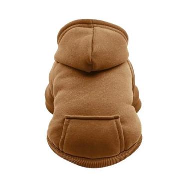 Imagem de Moletom Com Capuz Para Cães Pequenos E Médios, Jaqueta De Inverno, Cas