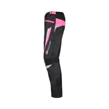 Imagem de Calças Femininas Slim Fit Para Motociclismo Respiráveis, Refletivas E 