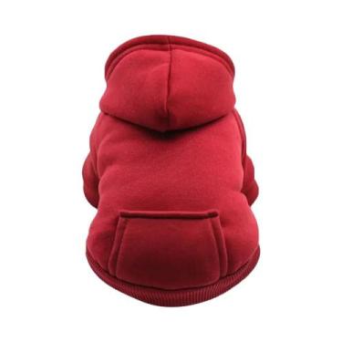 Imagem de Moletom Com Capuz Para Cães Pequenos E Médios, Jaqueta De Inverno, Cas
