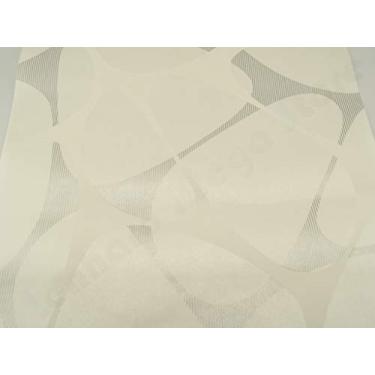 Imagem de Papel de Parede - Branco com Arabesco Cinza com Brilhos - Rolo com 10m x 53cm - LMS-PPY-8121-1