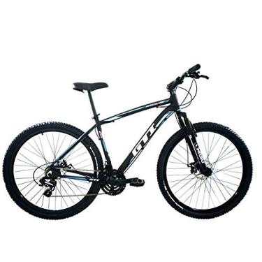 Imagem de Bicicleta Aro 29 GTI Roma Altus 24v Hidráulico Preto Azul 19
