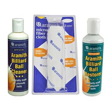 Imagem de Aramith Kit de limpeza de bola de piscina e toalha