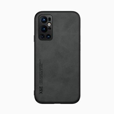 Imagem de Kepuch Silklike Capa para Oneplus 9 Pro - Case Placa de Metal Embutida para Oneplus 9 Pro - Preto