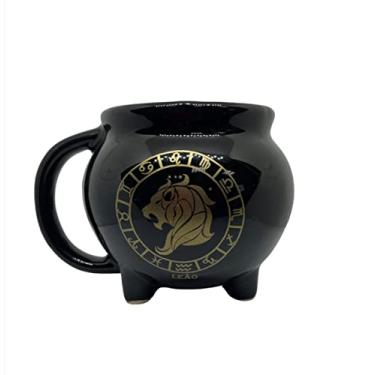 Imagem de Caneca Caldeirão Signos Leão 3D 500ml