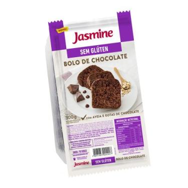 Imagem de Bolo Sem Glúten Chocolate Com Gotas Jasmine 300G