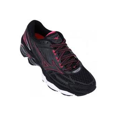 mizuno wave creation 19 preto e verde