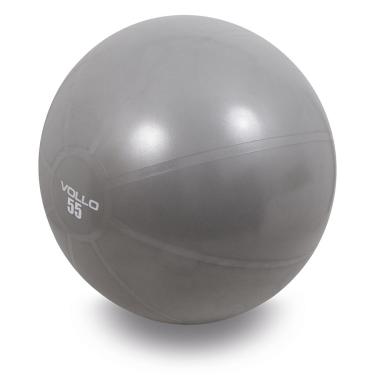 Imagem de Gym Ball com Bomba - 55 cm Cinza - Vollo Sports
