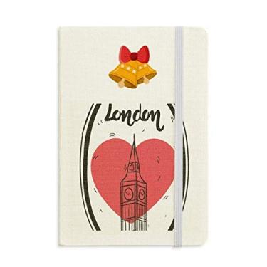 Imagem de Caderno City London Britain Big Ben Love Journal mas Jingling Bell