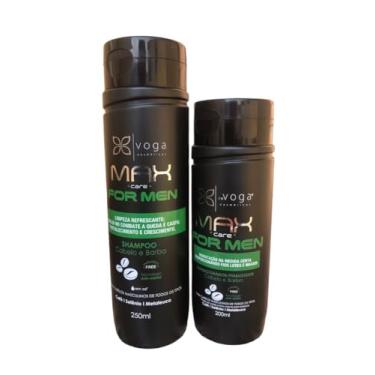Imagem de Kit Shampoo Cond. Cabelo e Barba Max Care For Men Voga