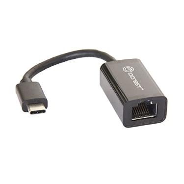 Imagem de IO CREST Adaptador de rede LAN USB tipo C 2,5 Gigabit RJ45 10/100/1000/25000 Mbps preto (SY-ADA24083)