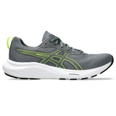 Imagem de ASICS Tênis de corrida masculino Gel-Contend 9, Aço Cinza/Amarelo Segurança, 41
