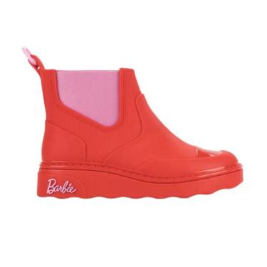 Imagem de Bota Grendene Barbie Heart Bag Infantil Vermelho Rosa