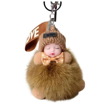 Imagem de Chaveiro Fashion Bonequinha Pom Pom Soninho