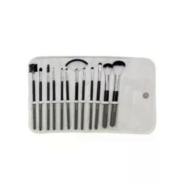 Imagem de Kit de Pincéis P/Maquiagem C/12 Unidades Kp1-5H Macrilan-Unissex