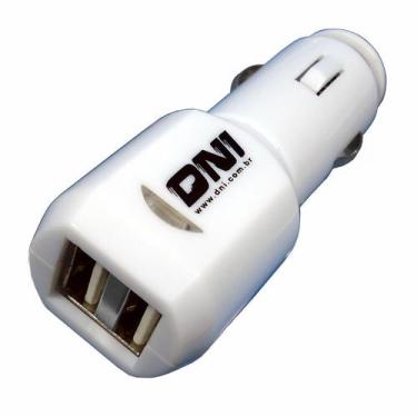 Imagem de DNI0585 Carregador Usb Plug Auto Com 2 Saídas