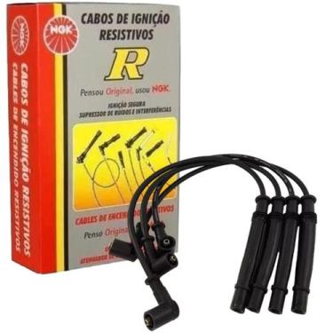 Imagem de Jogo Cabo De Vela Ngk Escort Mondeo 1.8 2.0 16v Zetec.., Preto