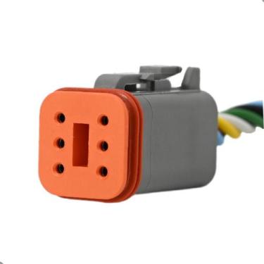 Imagem de Soquete Plug Conector Fêmea Linha Agrícola Máquinas Dt06-6s W6S - TC
