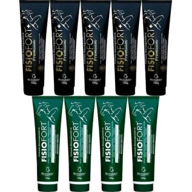 Imagem de Kit 5 Pomada Fisiofort Premium 150G 4 Pomada Fisiofort 150G - Bio Inst