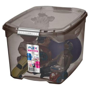 Imagem de Caixa Organizadora Plástico Flex 20 Litros Sanremo 931/20