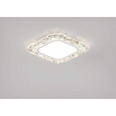 Imagem de Luminária Led Moderna de Teto Para Quartos Luz Fria e Luz Quente - Kin