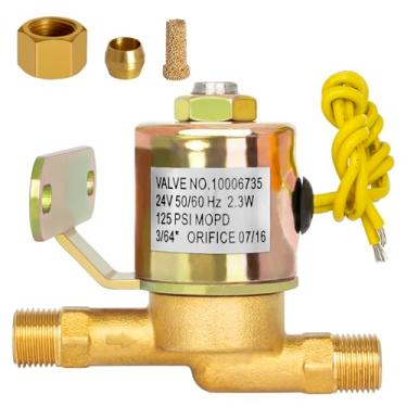 Imagem de Válvula solenoide 4040 - válvula de água solenoide umidificador 24V compatível com umidificador de casa inteira 600 700 550 560 440 760 400 500, substitui A2012-S118 B2015-S85 B2035-S2 B2035-S2 B2000