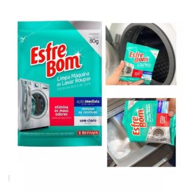 Imagem de Kit 3 Produto Limpa Máquina Lavar Roupa Elimina Maus Odores - Bettanin
