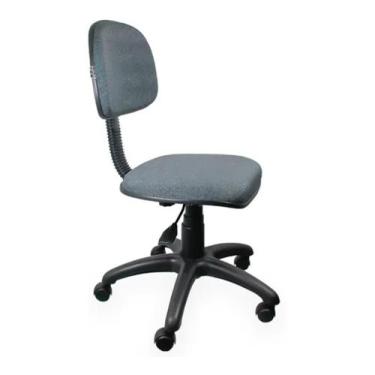 Imagem de Cadeira Secretária Giratória - Dos Anjos - Dos Anjos Móveis, Cinza