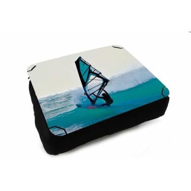Imagem de Almofada Bandeja para Notebook Laptop Náutico Oceania Praia Mar - Delu