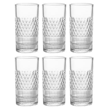 Imagem de Jogo de 6 Copos Alto em Cristal Ecológico Esplanada 350ml - L`Hermitage