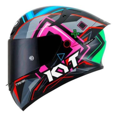 Imagem de Capacete KYT TT Course Ratthapark Play Preto, 58