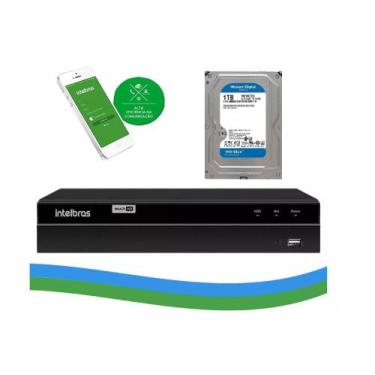 Imagem de DVR Stand Alone Gravador Digital de Vídeo Intelbras MHDX 1216 Full HD 