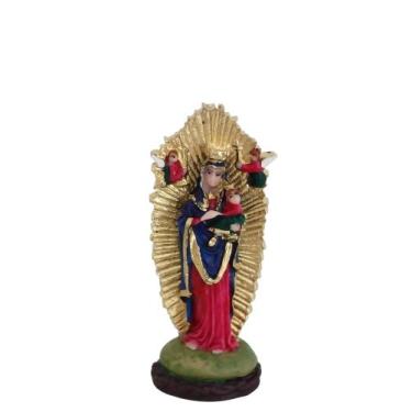 Imagem de Imagem de Nossa Senhora do Perpétuo Socorro 7cm Resina - R&S