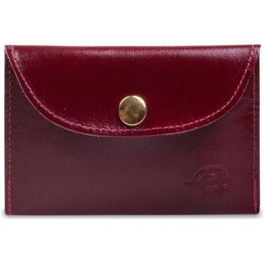 Imagem de Carteira Envelope Slim em Couro Artlux SP121, Vermelho
