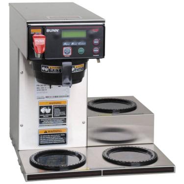 Imagem de Cafeteira Comercial  Automática 12 Xícaras, Dupla Voltage, 3 Aquecedores, Bivolt 1500W, Axioma BUNN DV 3, Prata