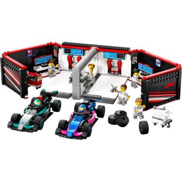 Imagem de LEGO® City - Garagem F1® e carros Mercedes-AMG e Alpine