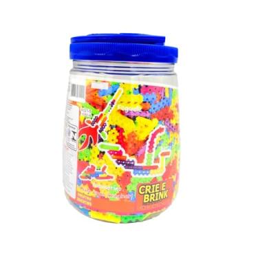 Imagem de CRIE E BRINK PINOS Peças De Montar Crianças POTE 500 PECAS