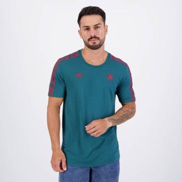 Imagem de Umbro Camisa Masculina Fluminense Concentracao 2024,Verde Escuro,P