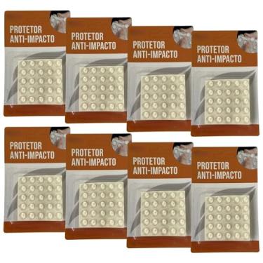 Imagem de 200 Gotas Silicone Adesivo Protetor Anti-Impacto Vidro Móveis Bolinha 10mm