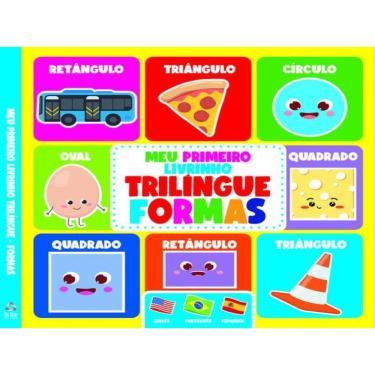 Imagem de Meu Primeiro Livrinho Trilíngue - Formas