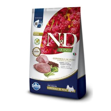 Imagem de Ração Seca ND Quinoa Canine Adult Mini Controle de Peso para Cães de R