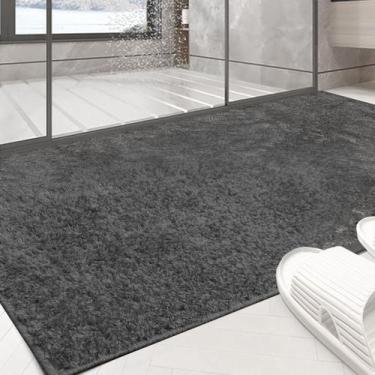 Imagem de 2 Tapete Banheiro Antiderrapante Absorvente 50x100 Oa Cl Mn - IDEALIZA