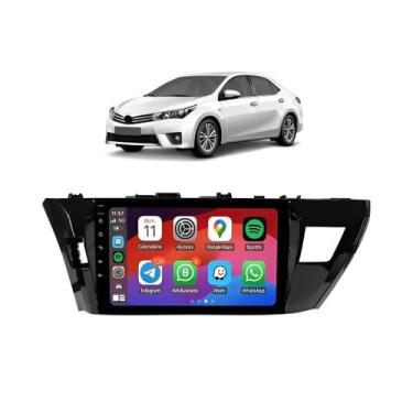 Imagem de Kit Multimídia Corolla 2015 16 17 GLi 9 Pol Android Carplay QuadCore 2