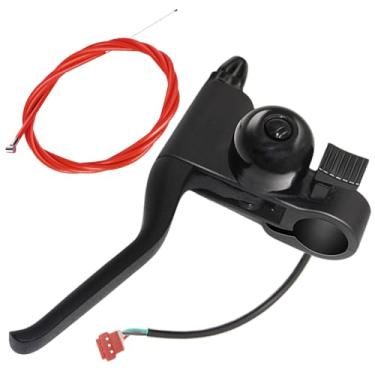 Imagem de Alavanca e cabo universal do freio esquerdo – Substituição de liga de alumínio para GOTRAX GXL V2/Apex Pro XL/Rival XR Elite E-Scooter, acessórios de alavanca de freio duráveis com fácil instalação