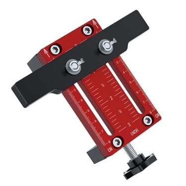 Imagem de Localizador de Perfuração Porta do Gabinete, Gabarito de Instalação de Liga de Alumínio para Armários Emoldurados ou Sem Moldura Conexão de Dobradiça Sem Esforço