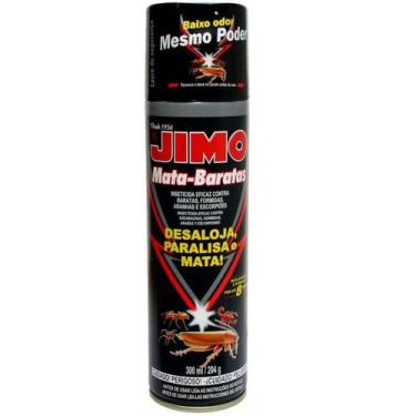 Imagem de Spray Inseticida Mata Baratas e outras pragas Aerossol 300ml - Jimo