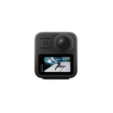 Imagem de Câmera GoPro Max 360, à Prova d'água, Vídeo 360 5.6K, Foto 360, Max HyperSmooth, Capturas com bastão invisível, Preto, CHDHZ-203-RW