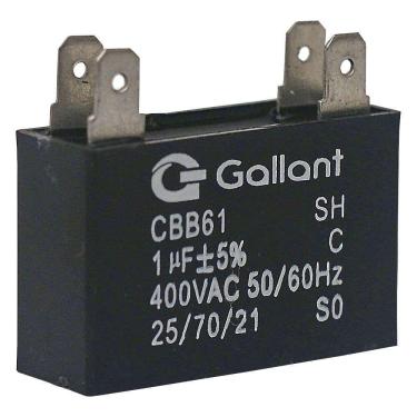 Imagem de Capacitor CBB61 Gallant 1MF +-5% 400VAC - GCP10S00A-PT400